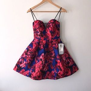 NEW B. Darlin Strapless A-Line Dress - Size 1/2